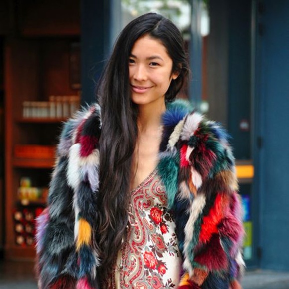 HONEY PUNCH FAUX FUR BOMBER JACKET -  Sz. S - Picture 8 of 8